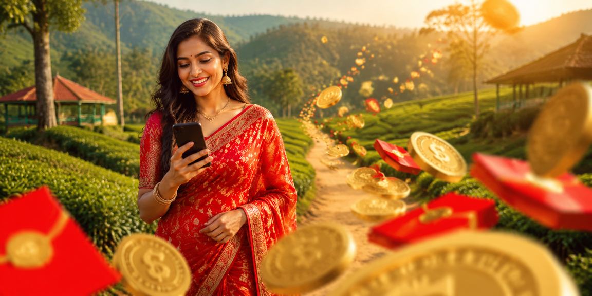 সিলেটে লাল খাম বোনাস ও শাড়ি পরে উৎসবমুখর বেটিং পরিবেশ